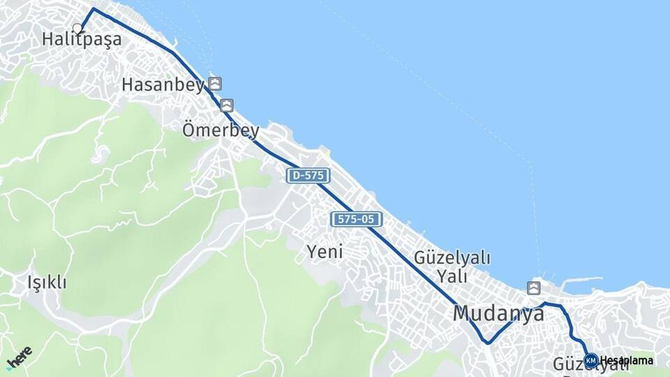 Güzelyalı Burgaz Halitpaşa Arası Kaç Km - Yol Tarifi