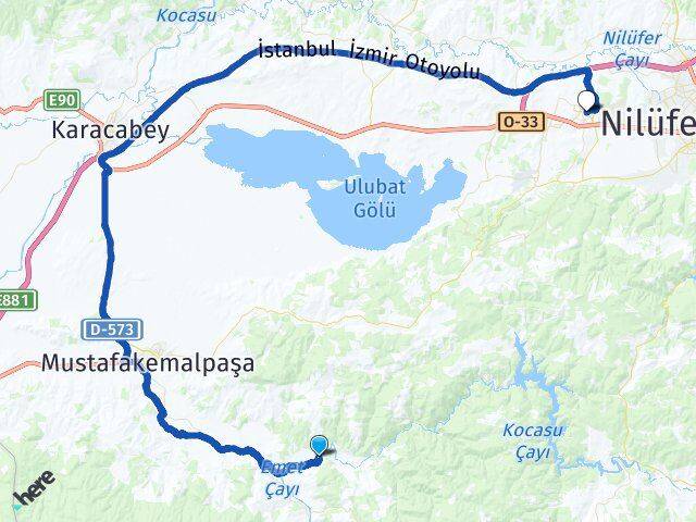 Kestelek Görükle Arası Kaç Km - Yol Tarifi