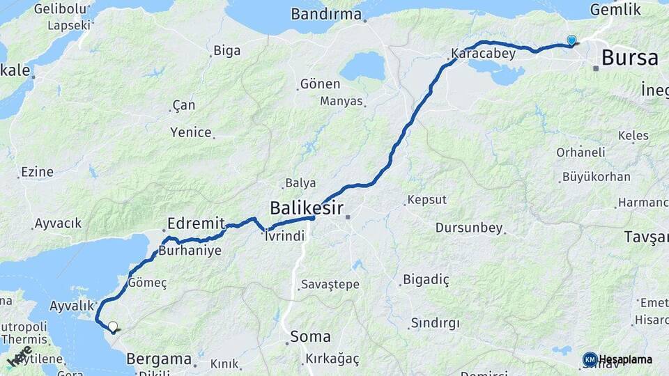 Balat Altınova Arası Kaç Km - Yol Tarifi