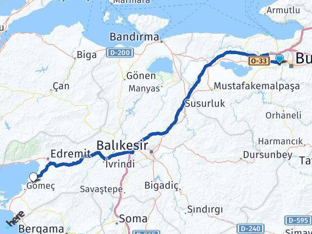 Üçevler Pelitköy Arası Kaç Km - Yol Tarifi