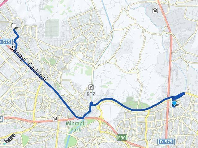 Altınova Yenibağlar Arası Kaç Km - Yol Tarifi