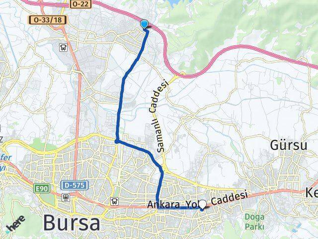 Demirtaş Barbaros Erikli Arası Kaç Km - Yol Tarifi