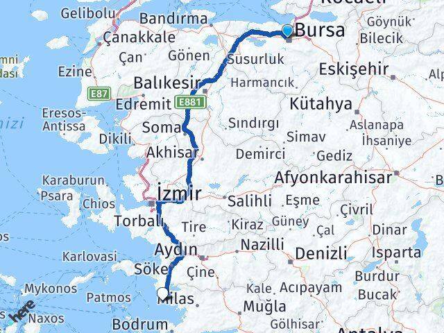 Dikkaldırım Altınkum Arası Kaç Km - Yol Tarifi