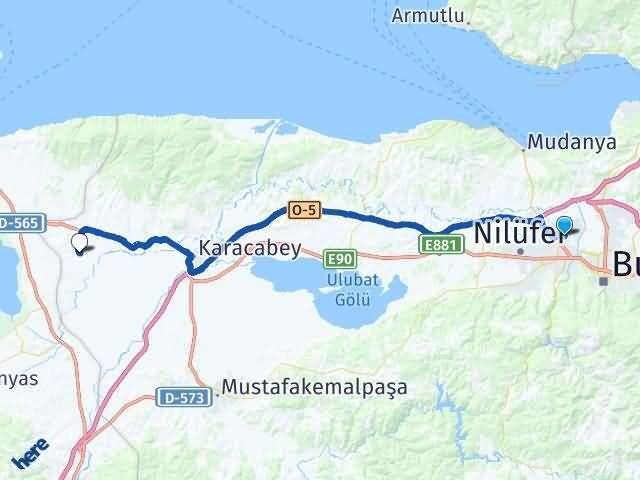 Hamitler Tophisar Arası Kaç Km - Yol Tarifi