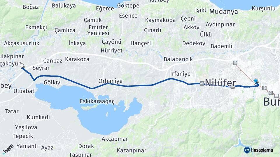 Hürriyet Harmanlı Arası Kaç Km - Yol Tarifi