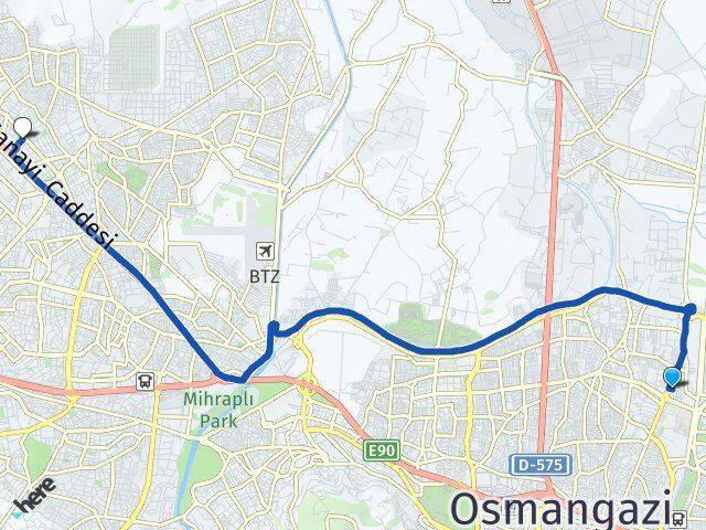 Veysel Karani Akpınar Arası Kaç Km - Yol Tarifi