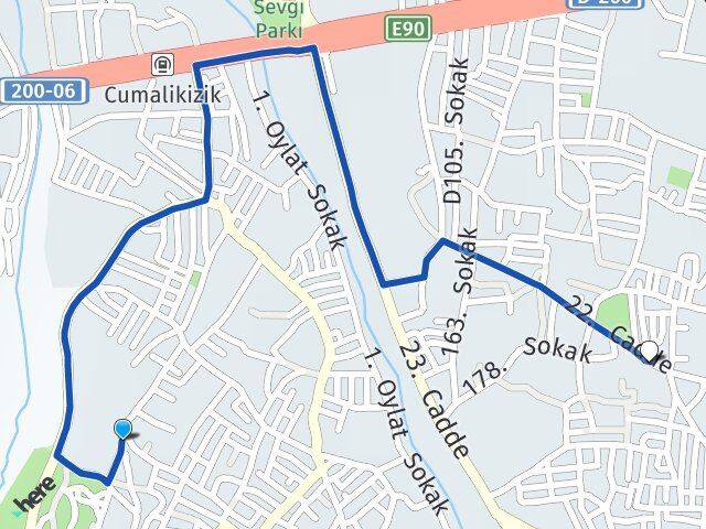 Değirmenönü Karapınar Arası Kaç Km - Yol Tarifi