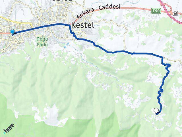 Erikli Alaçam Arası Kaç Km - Yol Tarifi