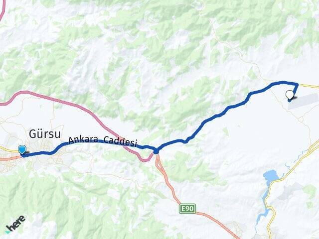 Şirinevler Yenişehir Havalimanı Arası Kaç Km - Yol Tarifi