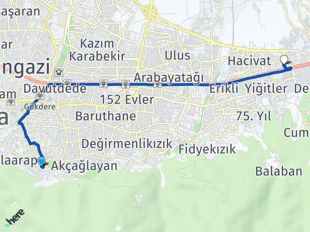 Teferrüç Şirinevler Arası Kaç Km - Yol Tarifi