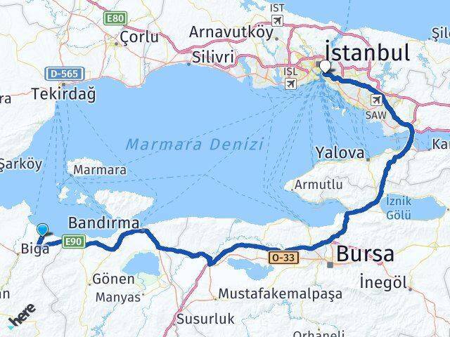 Bozlar Üsküdar Arası Kaç Km - Yol Tarifi