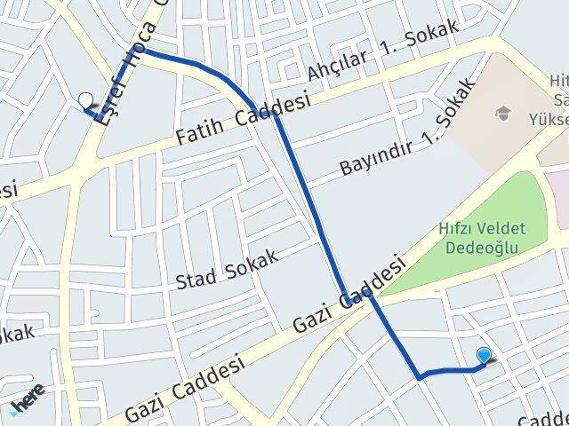 Bahçelievler Üçtutlar Arası Kaç Km - Yol Tarifi