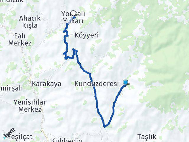 Kunduzlu Yoncalı Arası Kaç Km - Yol Tarifi