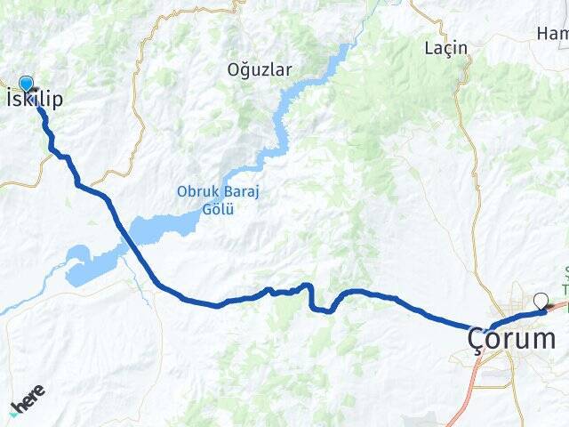 Ekizoğlu Hitit Üniversitesi Arası Kaç Km - Yol Tarifi