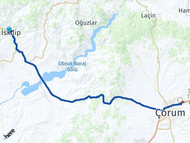 Meydan Hitit Üniversitesi Arası Kaç Km - Yol Tarifi