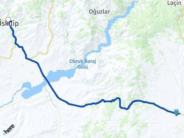 Köprüalan İskilip Arası Kaç Km - Yol Tarifi