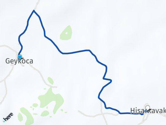 Geykoca Hisarkavak Arası Kaç Km - Yol Tarifi