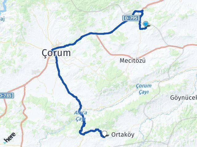 Terken Karahacip Arası Kaç Km - Yol Tarifi