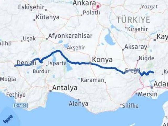 Denizli Aladağ Arası Kaç Km - Yol Tarifi