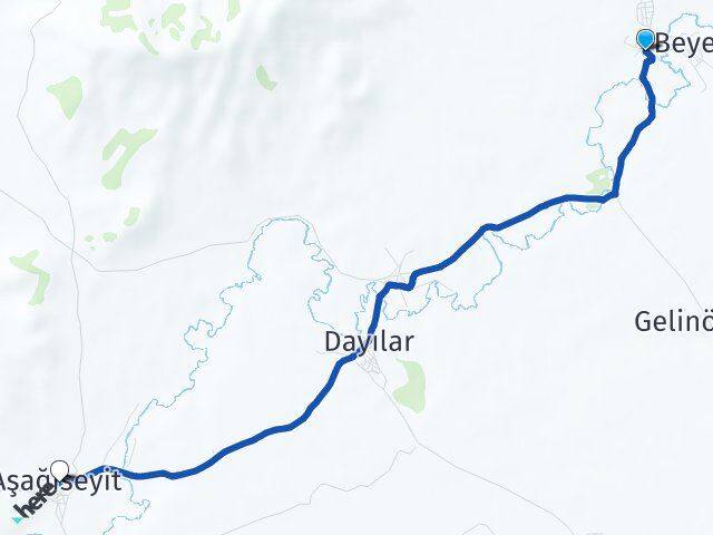 Kavaklar Aşağıseyit Arası Kaç Km - Yol Tarifi