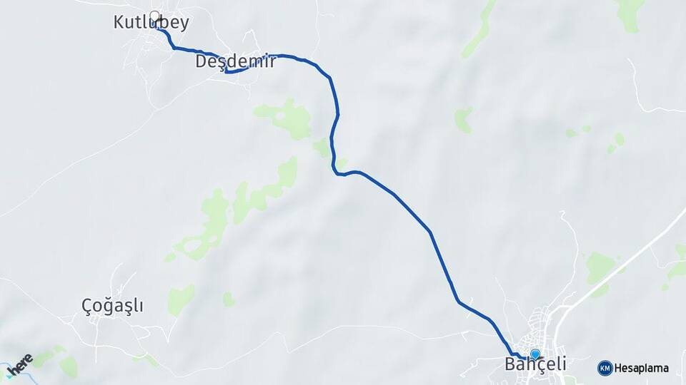 Denizli Bekilli Kutlubey Bekilli Arası Kaç Km - Yol Haritası