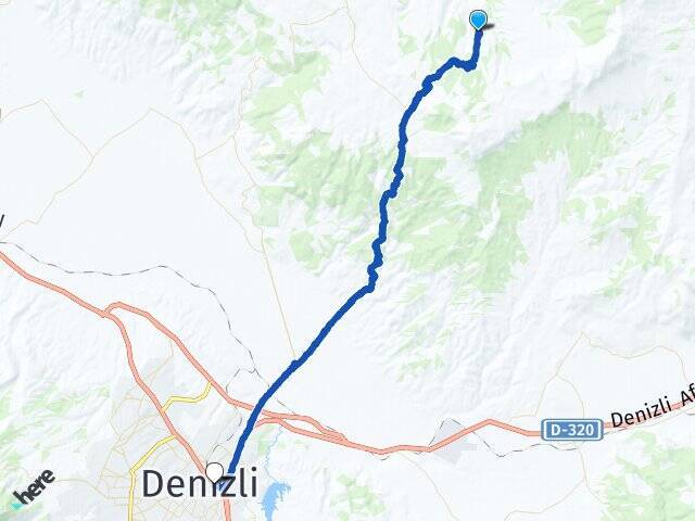 Sakızcılar Denizli Otogarı Arası Kaç Km - Yol Tarifi