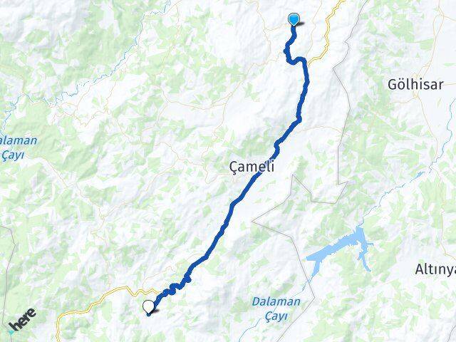 Güzelyurt Elmalı Arası Kaç Km - Yol Tarifi