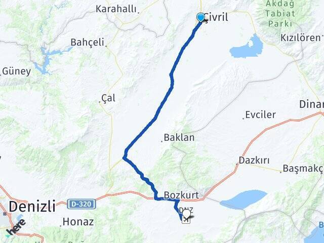 Saray Çardak Havalimanı Arası Kaç Km - Yol Tarifi