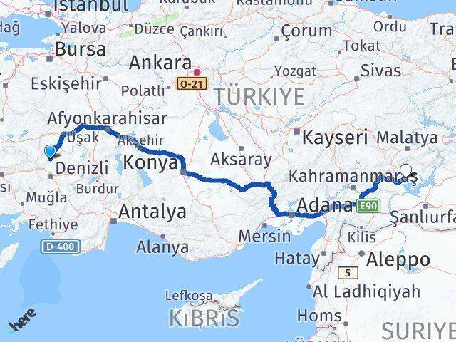 Güney Adıyaman Arası Kaç Km - Yol Tarifi