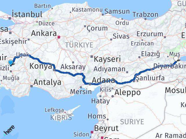 Güney Bitlis Arası Kaç Km - Yol Tarifi