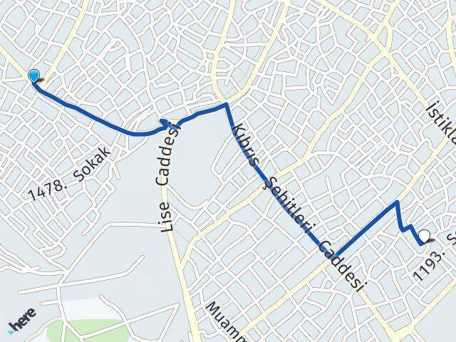 Karaman İstiklal Arası Kaç Km - Yol Tarifi