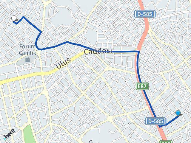 Asmalıevler Mehmetçik Arası Kaç Km - Yol Tarifi