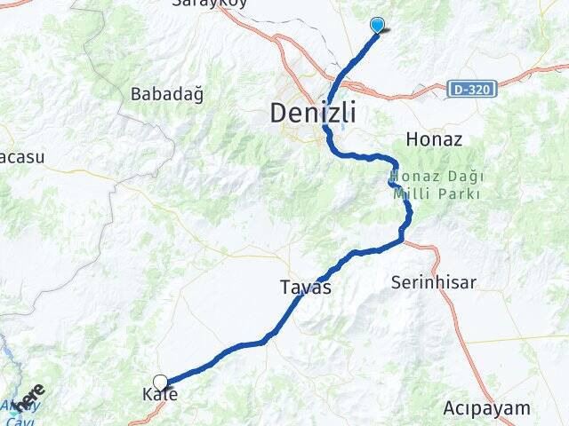 Irlıganlı Kale Arası Kaç Km - Yol Tarifi