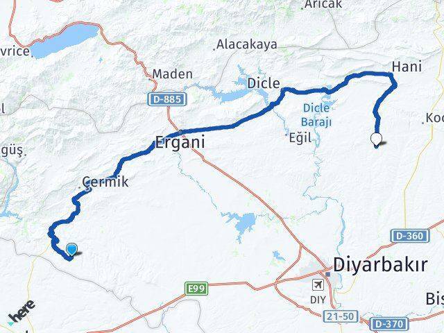 Örenkuyu Büyükakören Arası Kaç Km - Yol Tarifi