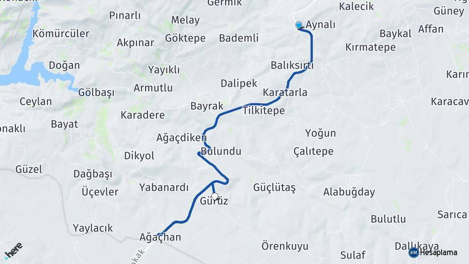 Petekkaya Çermik Arası Kaç Km - Yol Tarifi