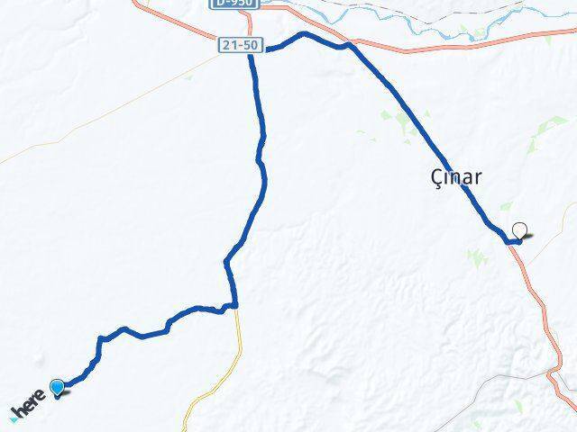 Bayırkonağı Çınar Arası Kaç Km - Yol Tarifi