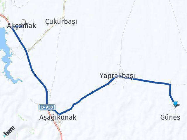 Düzova Çınar Arası Kaç Km - Yol Tarifi