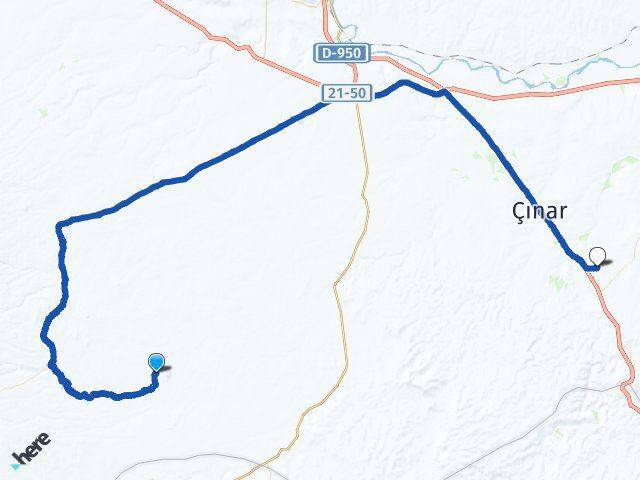 Görece Çınar Arası Kaç Km - Yol Tarifi