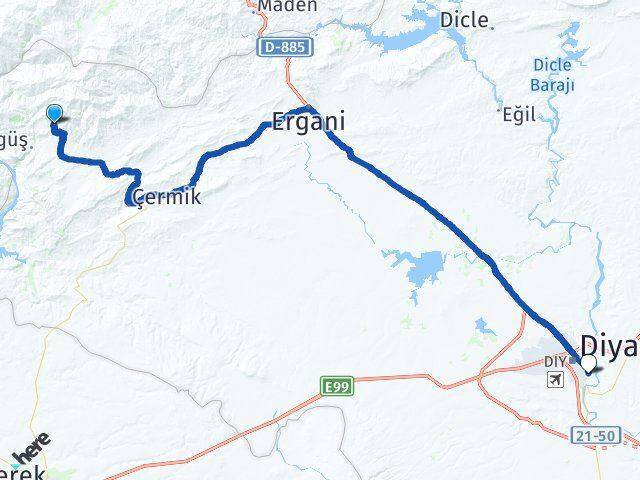 Aktaş Kervansaray Otel Arası Kaç Km - Yol Tarifi
