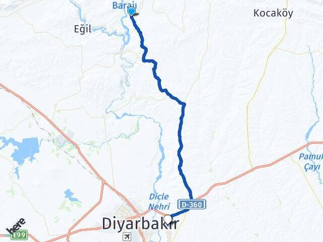 Üzümlü Dicle Üniversitesi Arası Kaç Km - Yol Tarifi