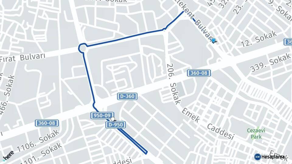 Diyarbakır Kayapınar Bağlar Arası Kaç Km - Yol Haritası