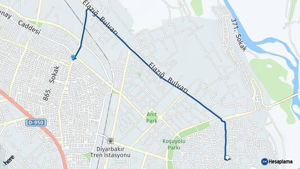 Diyarbakır Sur Arası Kaç Km - Yol Haritası