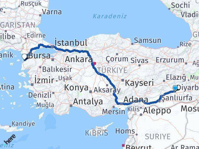 Sur Çanakkale Arası Kaç Km - Yol Tarifi