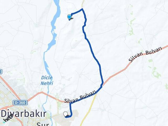 Erimli Dicle Üniversitesi Arası Kaç Km - Yol Tarifi