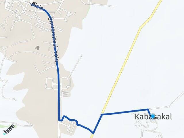 Kabasakal Dicle Üniversitesi Arası Kaç Km - Yol Tarifi