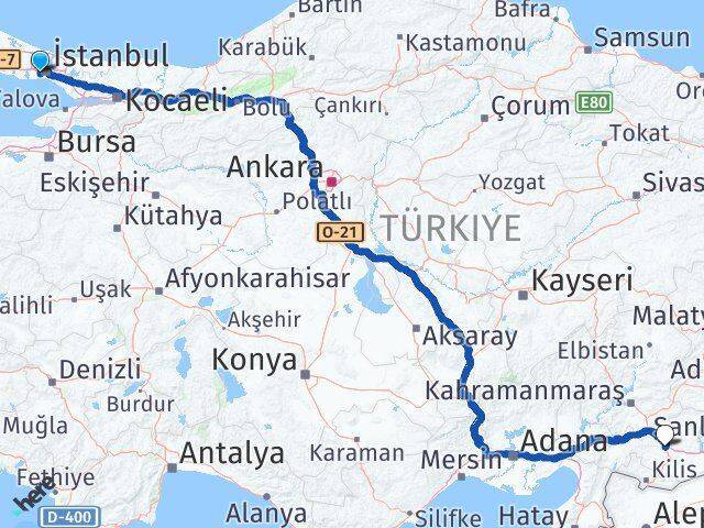 Doubletree By Hilton Istanbul Topkapi Gaziantep Arası Kaç Km - Yol Tarifi