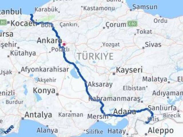 Düzce Akçakoca Kilis Arası Kaç Km - Yol Haritası