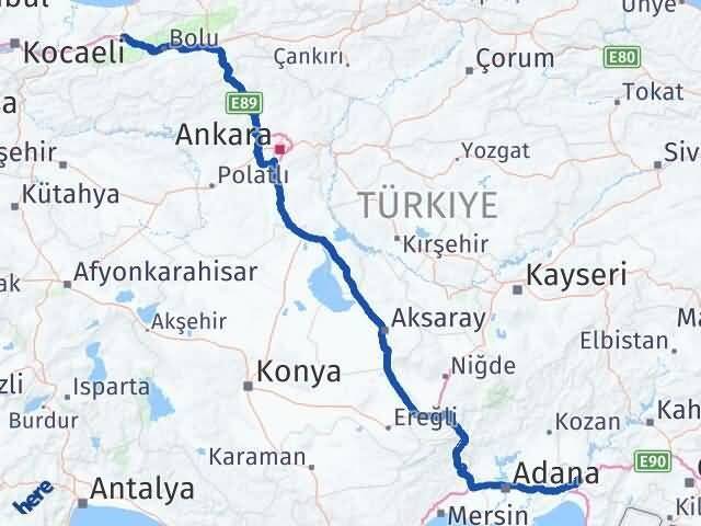 Düzce Toprakkale Osmaniye Arası Kaç Km - Yol Haritası