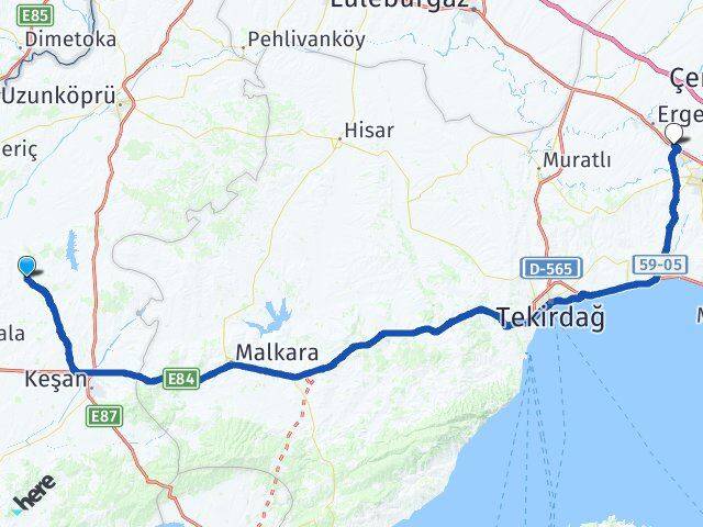 İbriktepe Marmaracık Arası Kaç Km - Yol Tarifi
