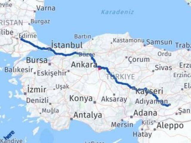 Süloğlu Adıyaman Arası Kaç Km - Yol Tarifi